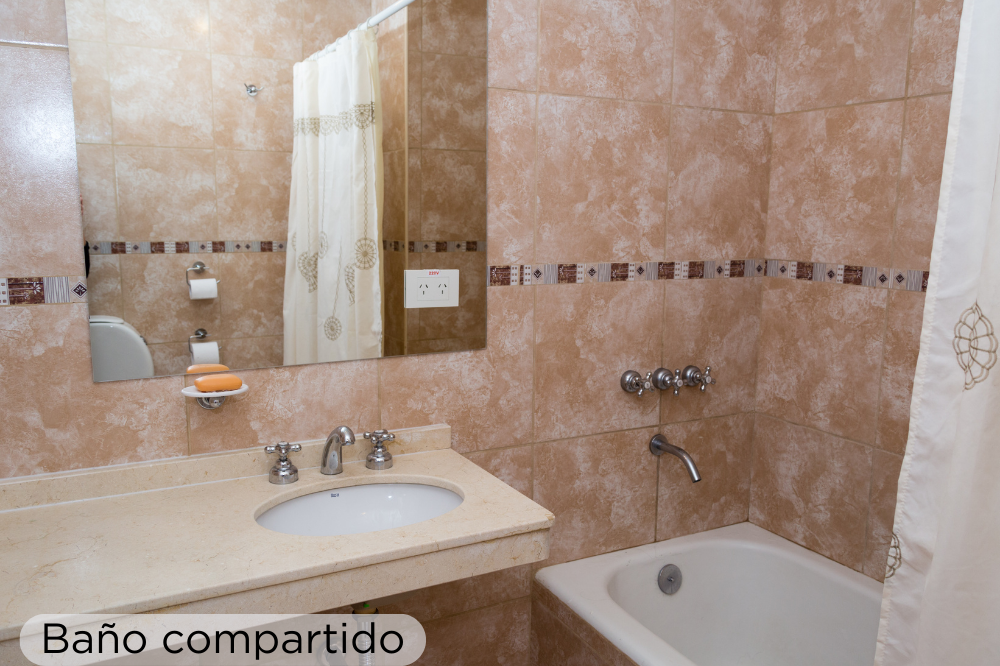 Baño compartido
